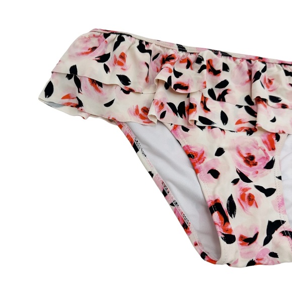 Kate Spade | Bay of Roses Ruffle Two Piece Children’s Swim Suit Size 14 Youth - Picture 9 of 15